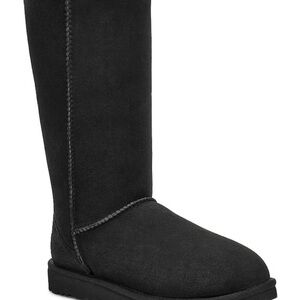 Ugg Black Tall Suede Boots